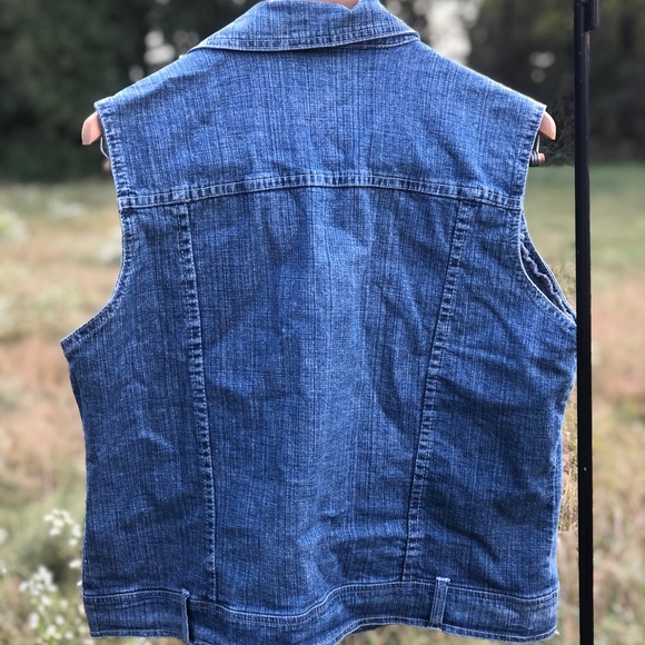 Classy denim vest by Relativity - Picture 3 of 9